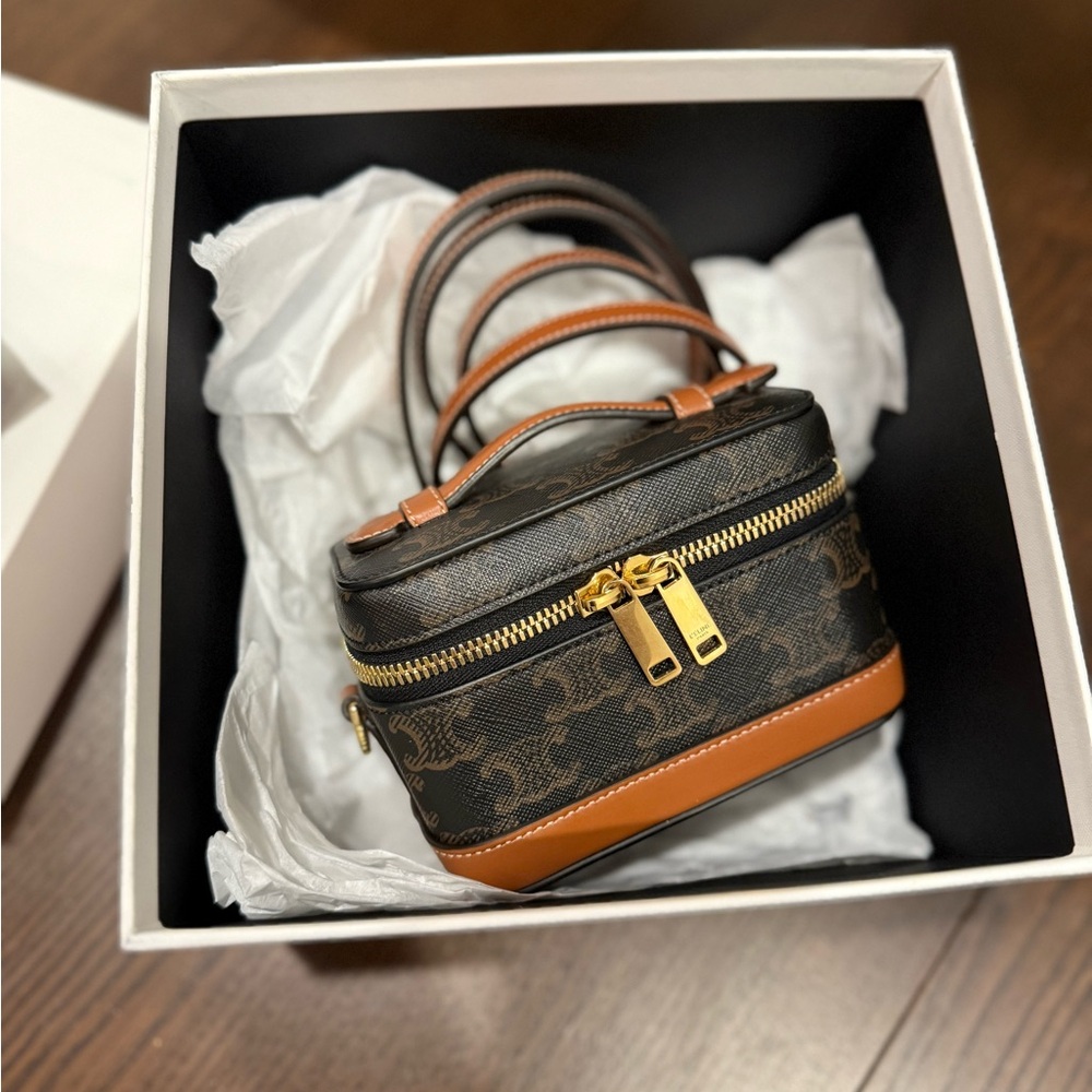NWT! Celine mini vanity bag (crossbody) - Picture 3 of 4